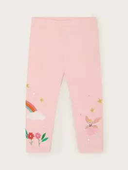 Детские леггинсы с замком Monsoon, розовый