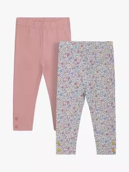 Детские леггинсы в цветочек ditsy JoJo Maman Bb, розовый