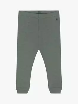 Детские леггинсы в рубчик Petit Bateau, туя