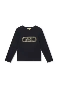 Детские лонгсливы Michael Kors, темно-синий
