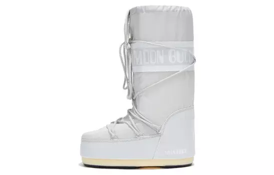 Детские лунные ботинки с логотипом Moon Boot, серый