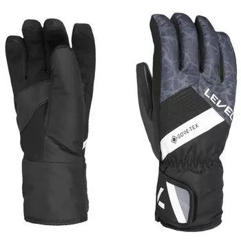 Детские лыжные перчатки Level, черный