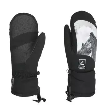 Детские лыжные перчатки Level, черный