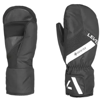 Детские лыжные перчатки Level, черный