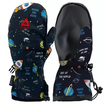 Детские лыжные перчатки Matt, разноцветный