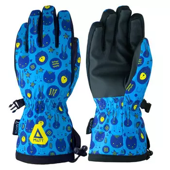 Детские лыжные перчатки Matt, разноцветный