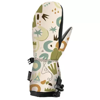 Детские лыжные перчатки Matt, разноцветный