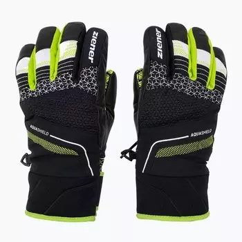 Детские лыжные перчатки Ziener, черный