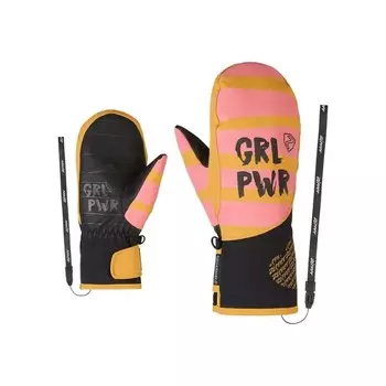 Детские лыжные перчатки Ziener, розовый