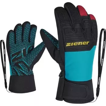 Детские лыжные перчатки Ziener, синий