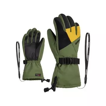Детские лыжные перчатки Ziener, зеленый