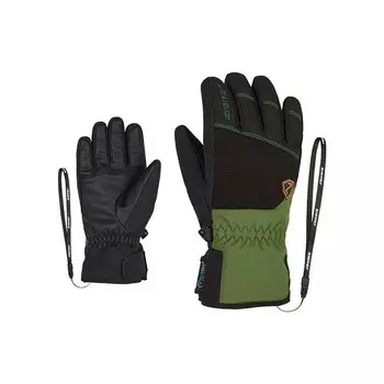 Детские лыжные перчатки Ziener, зеленый