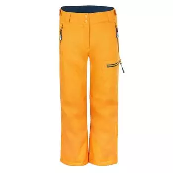 Детские лыжные штаны Hallingdal водонепроницаемые золотисто-желтый/синий TROLLKIDS, цвет orange