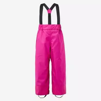 Детские лыжные штаны теплые непромокаемые - 100 розовый WEDZE, цвет rosa
