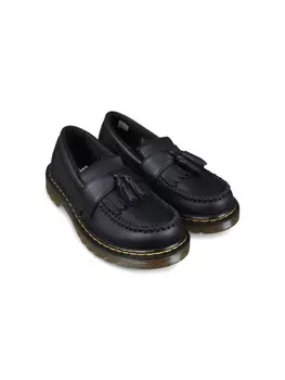Детские мокасины Dr. Martens с кисточками Dr. Martens Kids, черный