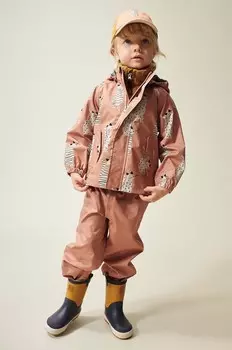 Детские непромокаемые брюки Liewood Manu Pants, розовый