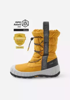 Детские непромокаемые зимние ботинки Megapito Reima, цвет Radiant Orange