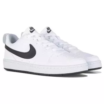 Детские низкие кеды Court Borough Recraft Big Kid Nike, белый