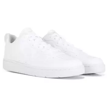 Детские низкие кеды Court Borough Recraft Big Kid Nike, белый