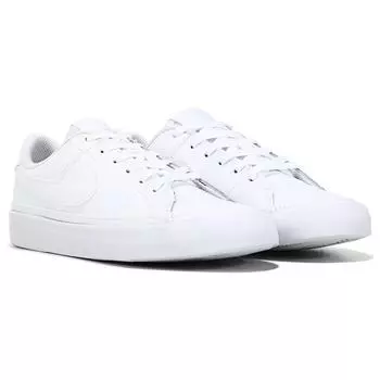 Детские низкие кеды Court Legacy Big Kid Nike, белый