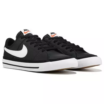 Детские низкие кеды Court Legacy Big Kid Nike, черный