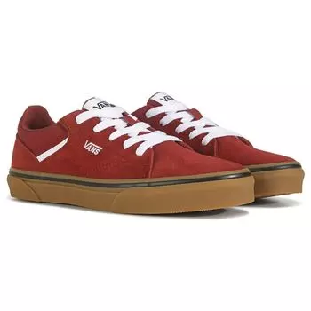 Детские низкие кеды Seldan Little/Big Kid Vans, красный
