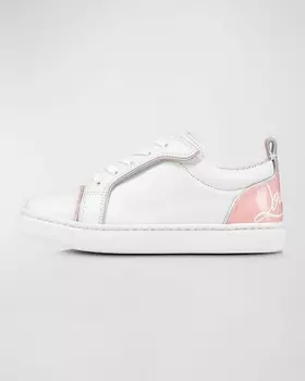 Детские низкие кроссовки FunnyTo с красной подошвой, для малышей/детей Christian Louboutin