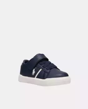 Детские низкие кроссовки в форме шлема Frazier с логотипом Polo Ralph Lauren, синий