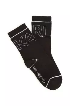Детские носки 2 упаковки Karl Lagerfeld, черный