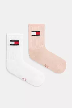 Детские носки, 2 упаковки Tommy Hilfiger, оранжевый