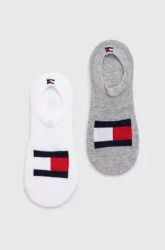 Детские носки 2 упаковки Tommy Hilfiger, серый