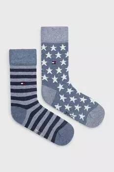 Детские носки 2 упаковки Tommy Hilfiger, синий