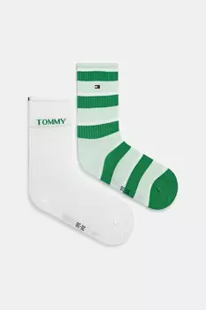 Детские носки, 2 упаковки Tommy Hilfiger, зеленый