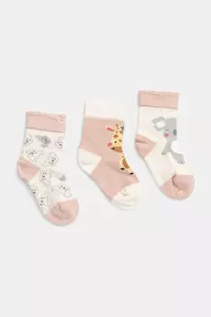 Детские носки, 2 упаковки United Colors Of Benetton, розовый