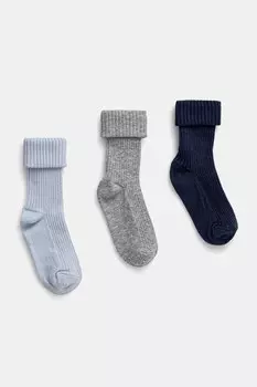 Детские носки, 3 пары в упаковке United Colors Of Benetton, синий