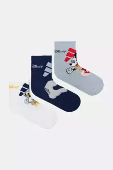 Детские носки 3 шт adidas Performance, синий