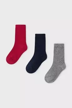 Детские носки 3 шт. Mayoral, красный