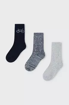 Детские носки 3 шт. Mayoral, серый