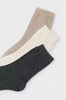 Детские носки 3 шт. Mayoral, серый