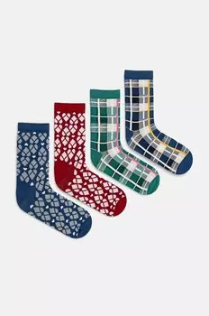 Детские носки 4 шт. United Colors of Benetton, синий