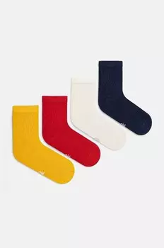 Детские носки 4 шт. United Colors of Benetton, желтый