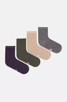 Детские носки 4 шт. United Colors of Benetton, бежевый