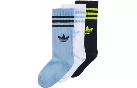 Детские носки Adidas Originals, голубой