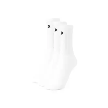 Детские носки для тренировок Boomerang High-Top, упаковка из 3 пар, белый