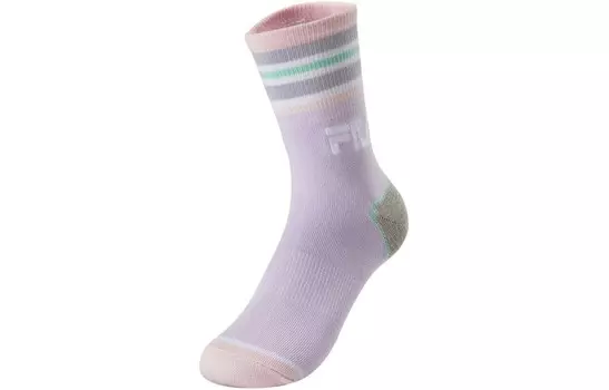 Детские носки ФИЛА FILA, цвет 1 pair (cloud purple)