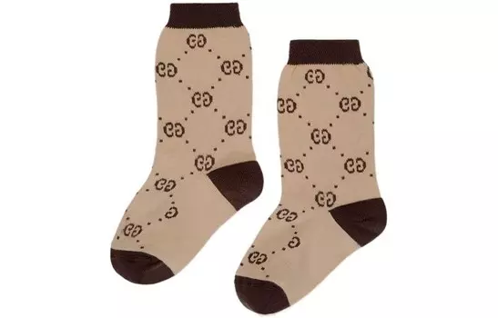 Детские носки Gucci, коричневый