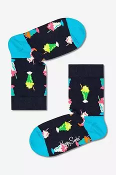 Детские носки Happy Socks Milkshake, черный