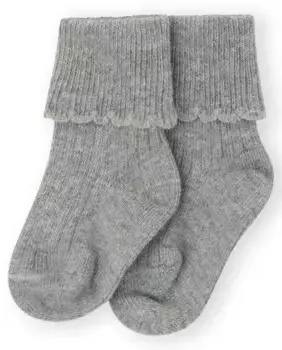 Детские носки из ребристой ткани Canada House, светло-серый