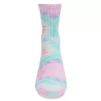 Детские носки из смеси хлопка пастельного цвета с принтом тай-дай MeMoi