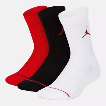 Детские носки Jumpman Crew Jordan, черный